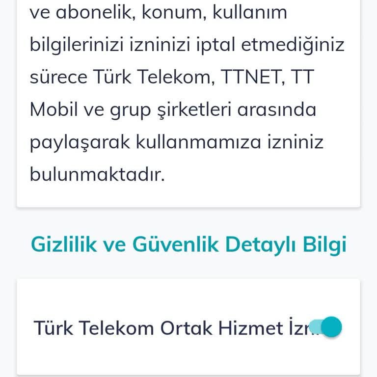 Türk Telekom Ortak Hizmet İzni Sorunu: Müşteri İnisiyatifi Dışında Zorunlu Uygulama