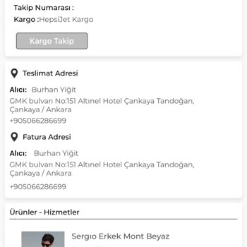 İade Edilen Montun Para İadesi Yapılmadı