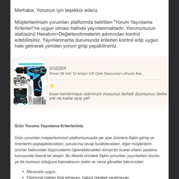 Ürün Görseli Ve Özellikleri Yanıltıcı