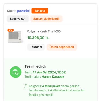 Eksik Teslimat Ve İletişim Sorunları