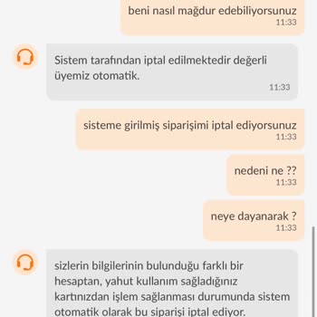 Trendyol'dan Sipariş İptali Ve Müşteri Hizmetleri Sorunu