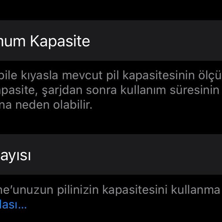 Pil Sağlığı Sorunu: Apple'dan Beklenmedik Performans