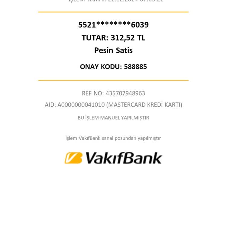 Kredi Kartı İşlemlerinde İzinsiz Kesinti Sorunu