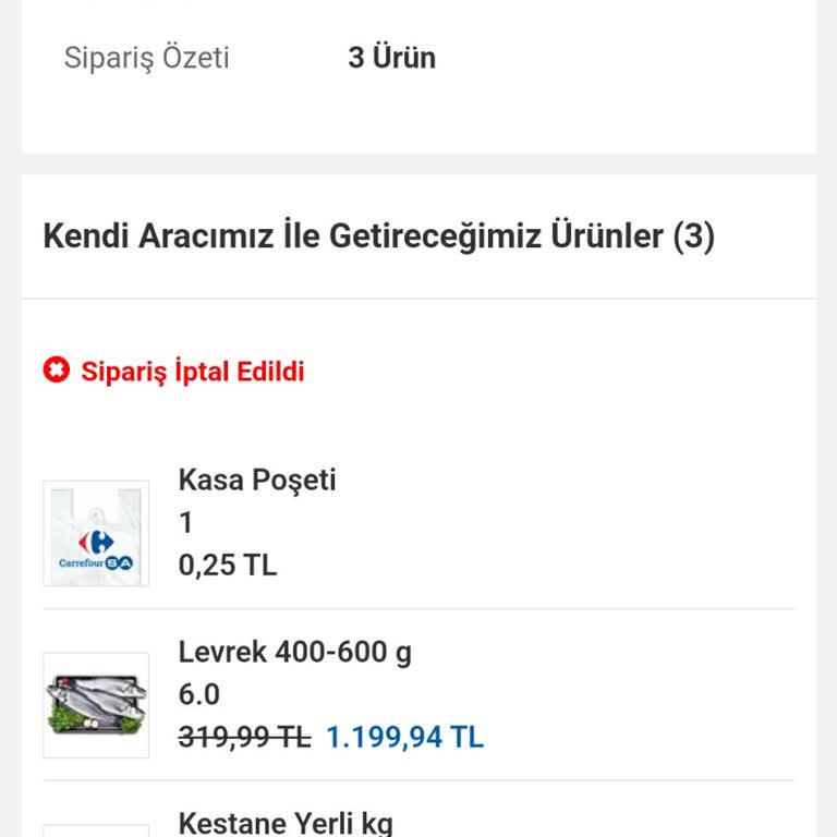 Sipariş İptali Ve İade Sorunu