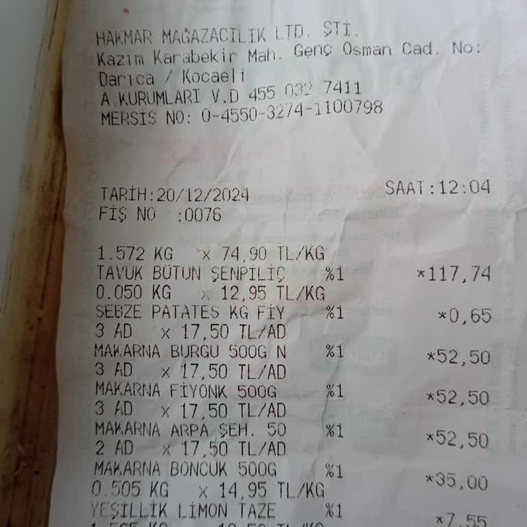 Hakmar Gıda Şube Müdürü Ve Kasiyer Bayanla Sert Bir Münakaşa Yaşadım