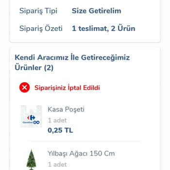 Carrefour SA Online Siparişlerinde Sürekli Sorun Yaşanıyor