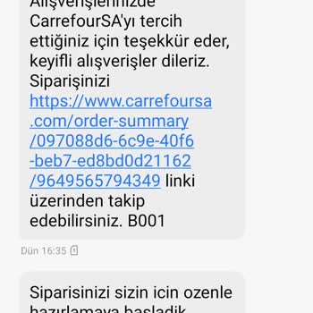 Carrefour SA Online Siparişlerinde Sürekli Sorun Yaşanıyor