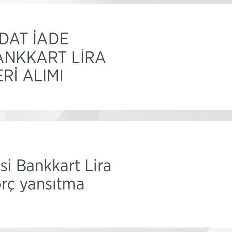 Ziraat Bankkart Yıllık Kart Ücreti İadesi Talebi