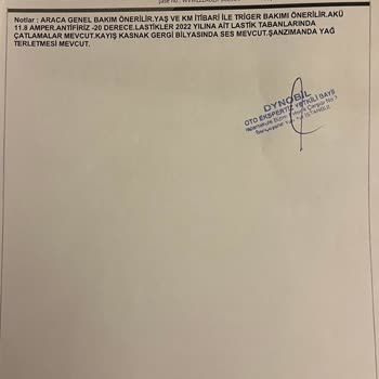 Ekspertiz Raporu Hataları Ve Maddi Zarar