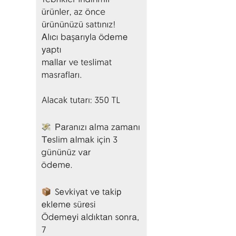 Letgo'da Sahte Satış Mesajı Sorunu