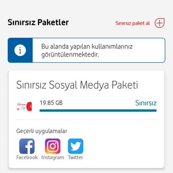 Vodafone Red Tarifesinde Sınırsız Sosyal Medya Yanıltmacası