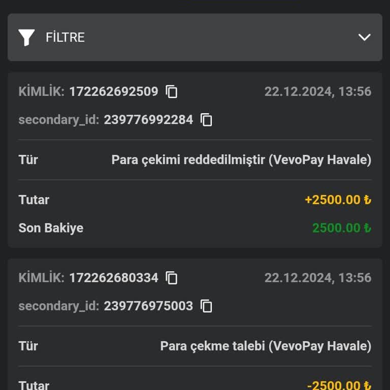 Para Çekme Sorunu Yaşıyorum
