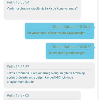 Kusurlu Ürün Ve İade Sorunu