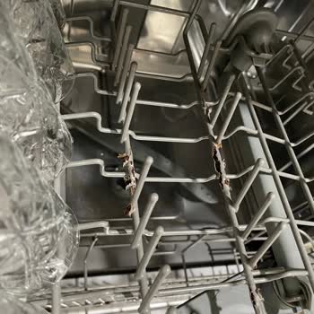 Franke Yeni Bulaşık Makinesi İçinde Paslanma Ve Çürüme Mevcut!