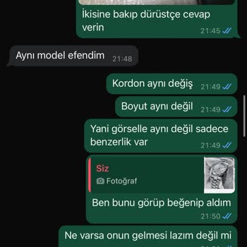 Yanlış Ürün Ve İade Sorunu