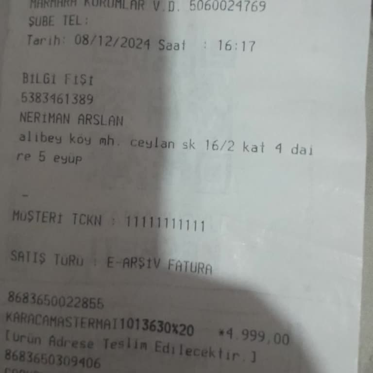 Karaca Mağazasının Müşteri Hizmetleri Hayal Kırıklığı