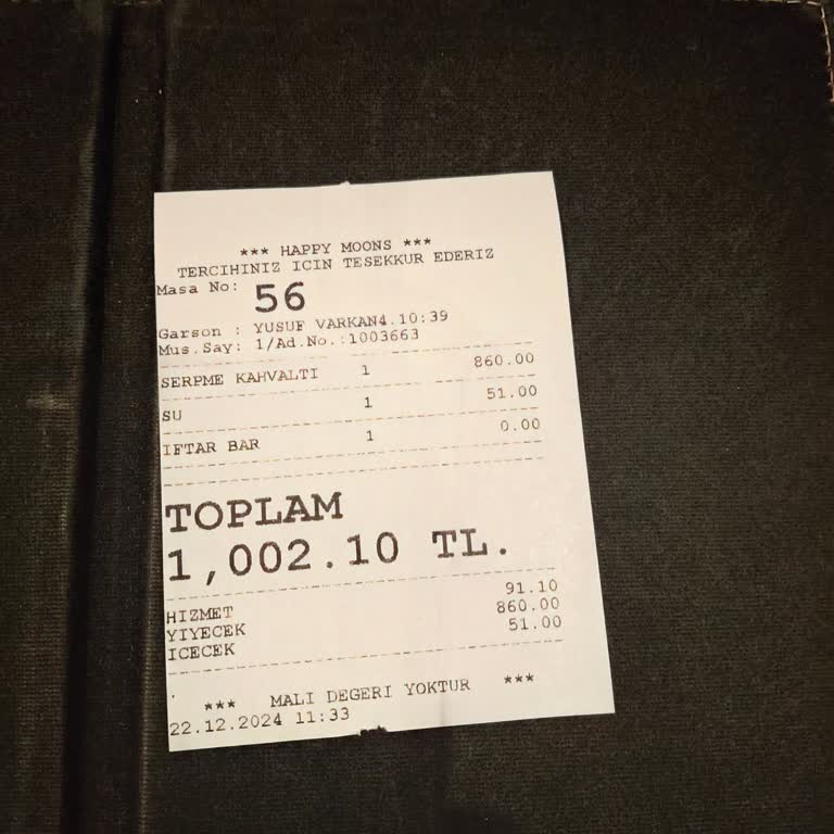 Vasat Kahvaltı Ve Ekstra Hizmet Bedeli Hayal Kırıklığı