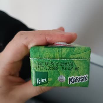 Tarihsiz Meyve Suyu Ambalajı Sorunu