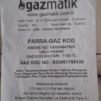 Başkent Kart Doğalgaz Ödemesinde Karşılaşılan Sorun