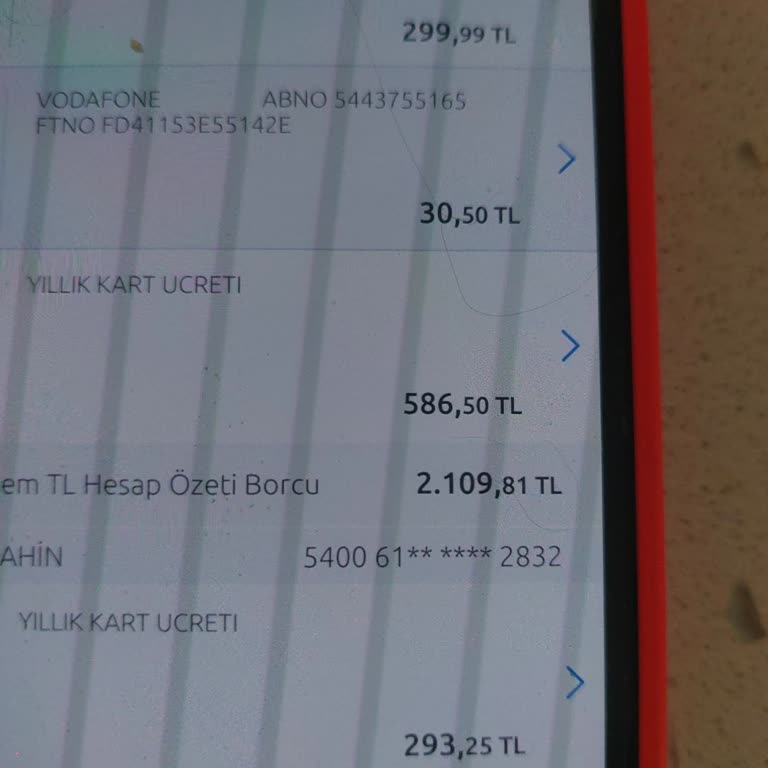 Kredi Kartı Aidat Sürprizi