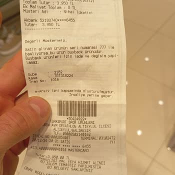 Decathlon'da Ürün Değişim Sorunu