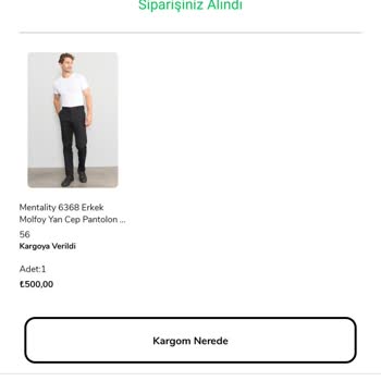 Çetinkaya Mağazasından Siparişim 16 Gün Geçmesine Rağmen Kargoya Verilmedi