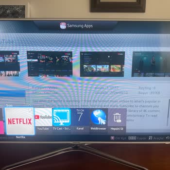 Samsung Smart TV'de Netflix Sorunu: Güncelleme İhtiyacı