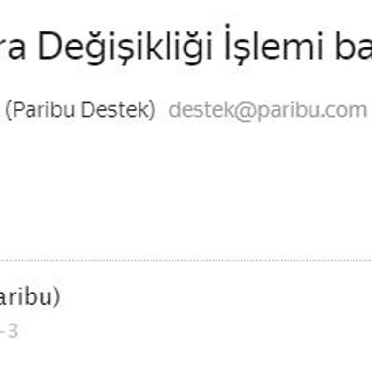 Paribu'da Müşteri Hizmetleri Ve Sistem Sorunları