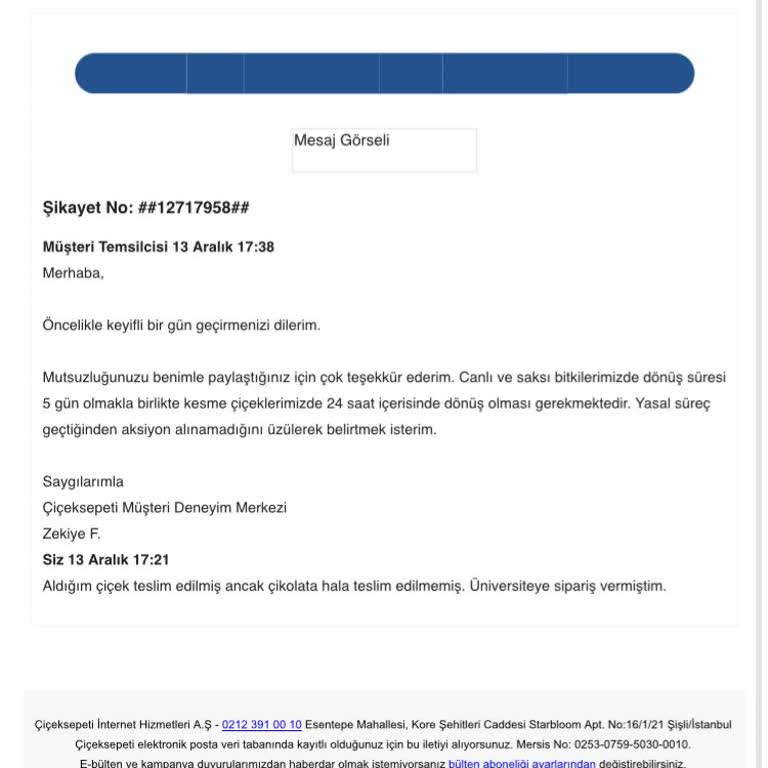 Öğretmenler Günü Çiçek Ve Çikolata Siparişinde Teslimat Sorunu