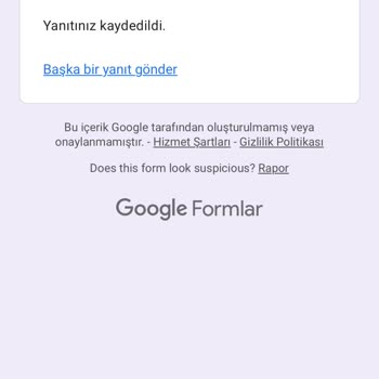 Kişisel Bilgilerimin İzinsiz Kullanımına Karşı Uyarı