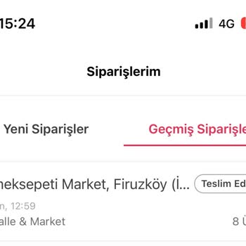 Siparişin 3 Saatte Teslim Edilmesi Ve Soğuk Gelmesi