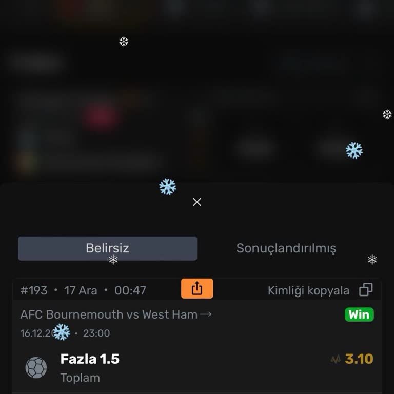 Bahis Kazancımın Silinmesi Ve Destek Eksikliği