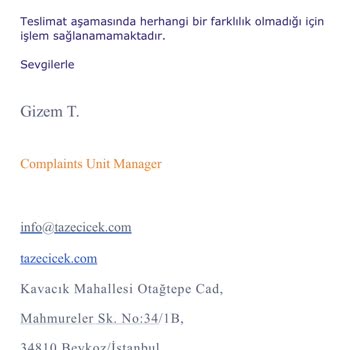 Yaralı Çiçekler Ve İlgisiz Müşteri Hizmetleri