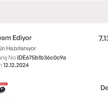 Geç Kargolama Ve İptal Talebine Yanıt Yok