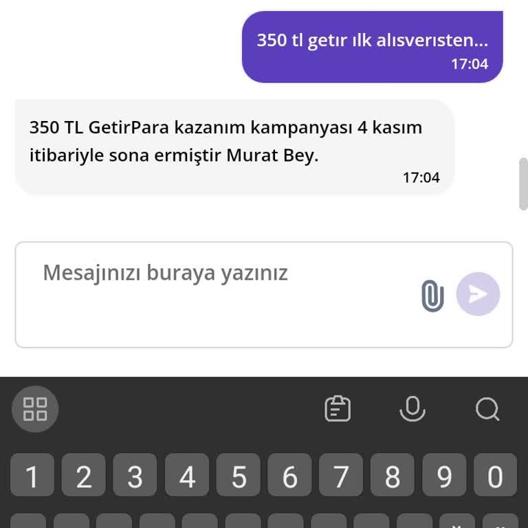Getir Kart Kampanyasında Yanıltıcı Reklam