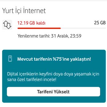 Sınırsız Pakette Sürpriz İnternet Tüketimi