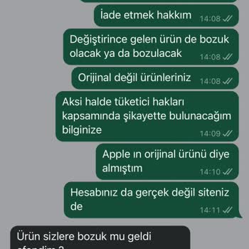 Sahte Apple Adaptörü Mağduriyeti: Müşteri Hizmetleri Yetersizliği