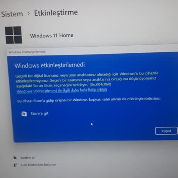 Windows 11 Aktivasyon Sorunu: Acil Destek Bekleniyor