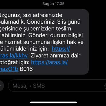 Aras Kargo Niobe Şubesi: Müşteri Memnuniyetsizliği Zirvede!