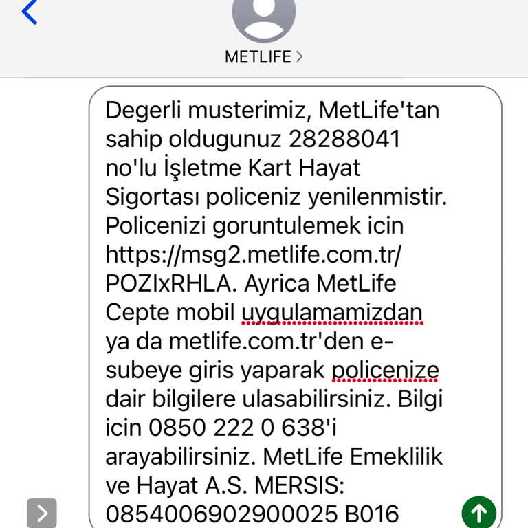Denizbank Ve Metlife Arasında Sigorta Yenileme Sorunu