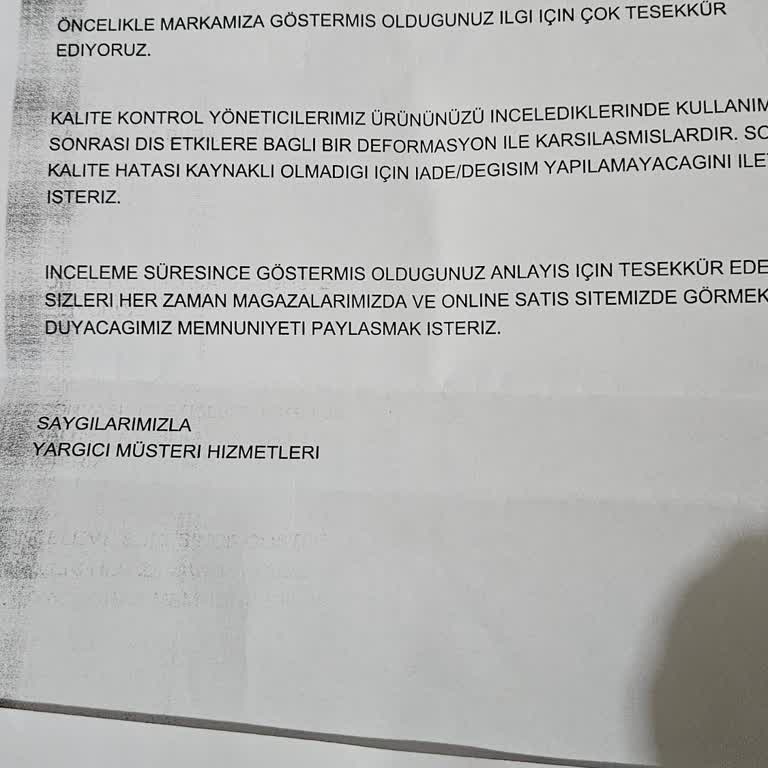 Fermuar Yarası: Müşteri Memnuniyeti Sorgulanıyor