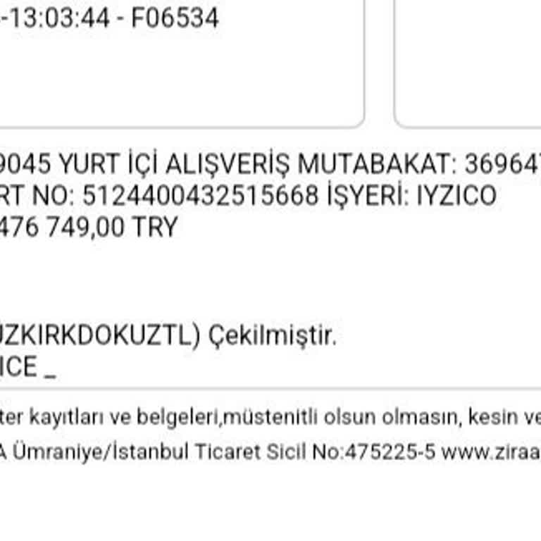 Onaysız Para Çekimi Sorunu