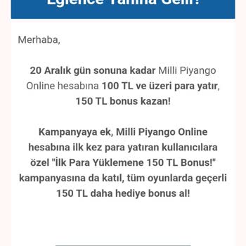 Milli Piyango Bonus Vaadini Yerine Getirmiyor