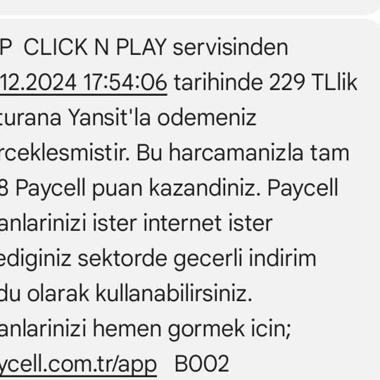 Faturama Yansıtılan Belirsiz Ücret