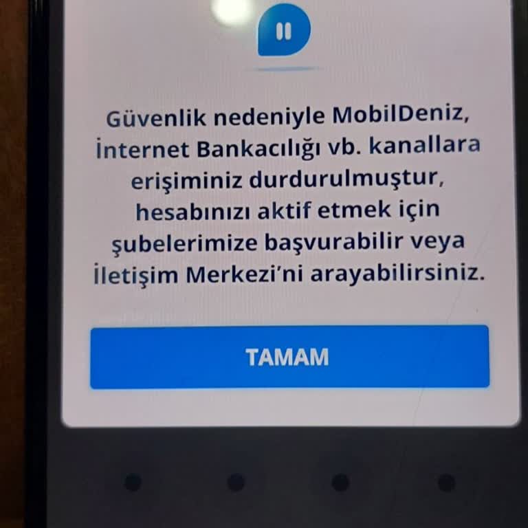 Denizbank Hesap Kapatma Sorunu Ve Müşteri Hizmetleri İlgisizliği