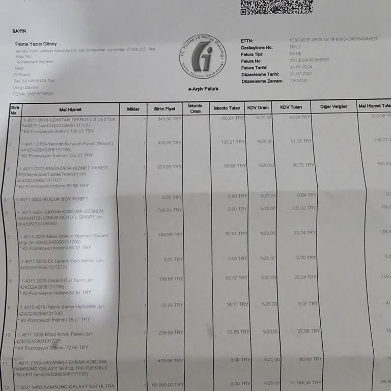 Teknosa'da Ekran Koruma İhmali