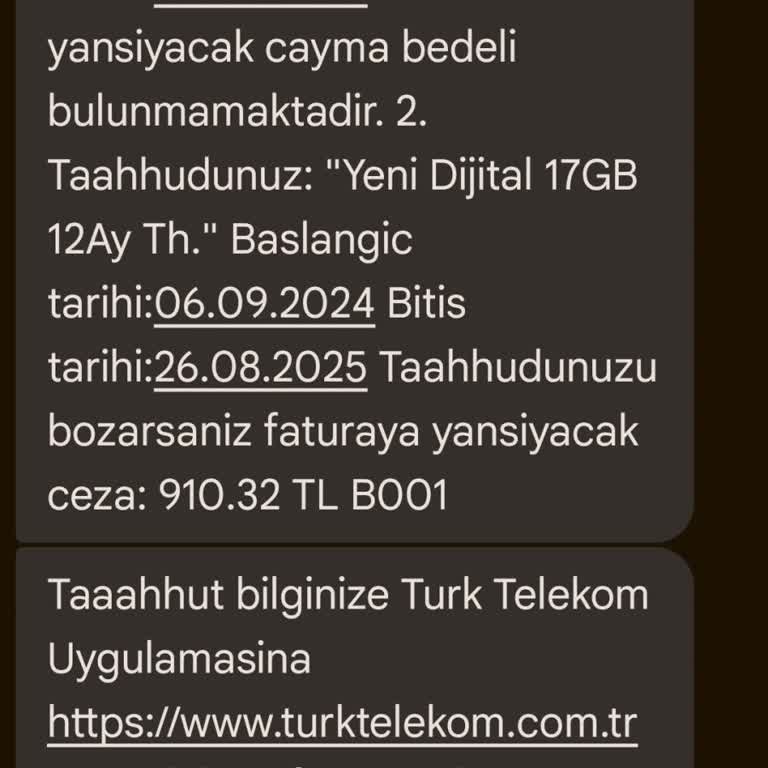 Türk Telekom'un Kesintili Hizmet Mağduriyeti
