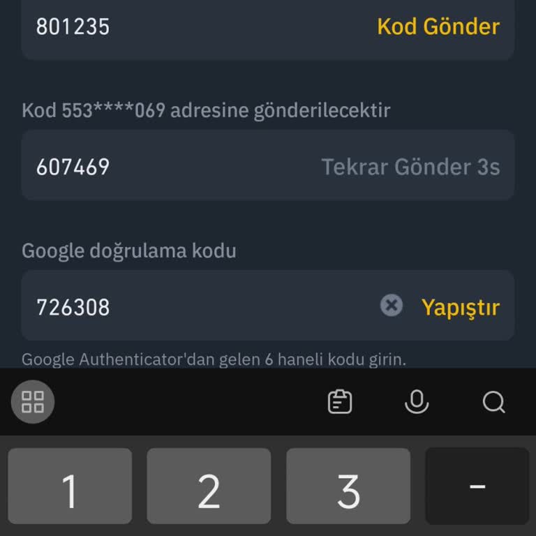 Binance Transfer Sorunu: Kodlar Çalışmıyor