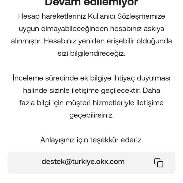 Hesabım Aniden Kapandı Ve Acil Parama Ulaşamıyorum