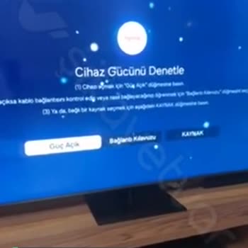 Digiturk Cihaz Gücünü Denetle Arızası!